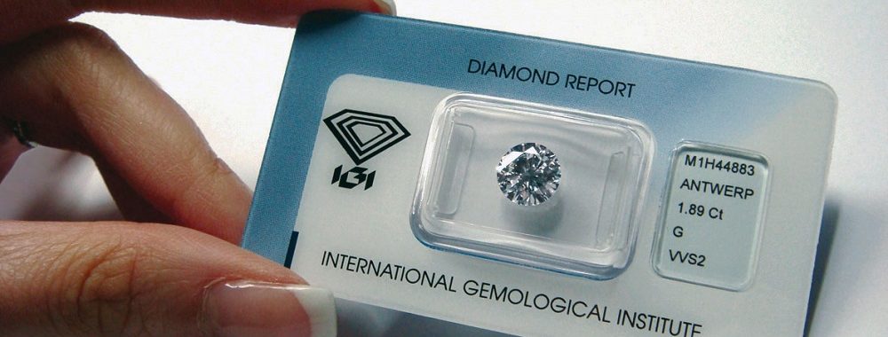 Le rapport de gradation des diamants