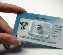 Le rapport de gradation des diamants