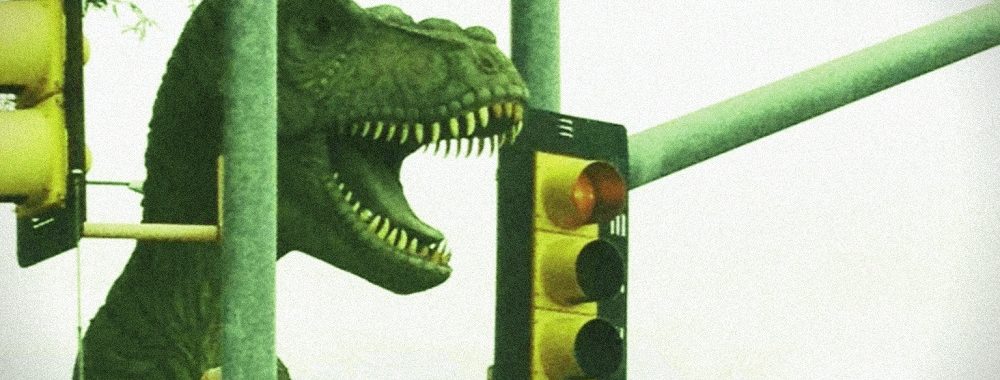 Quand un dinosaure passe au vert