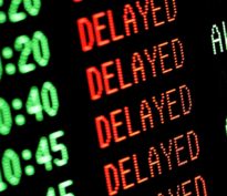Vol retardé: le temps c’est de l’argent