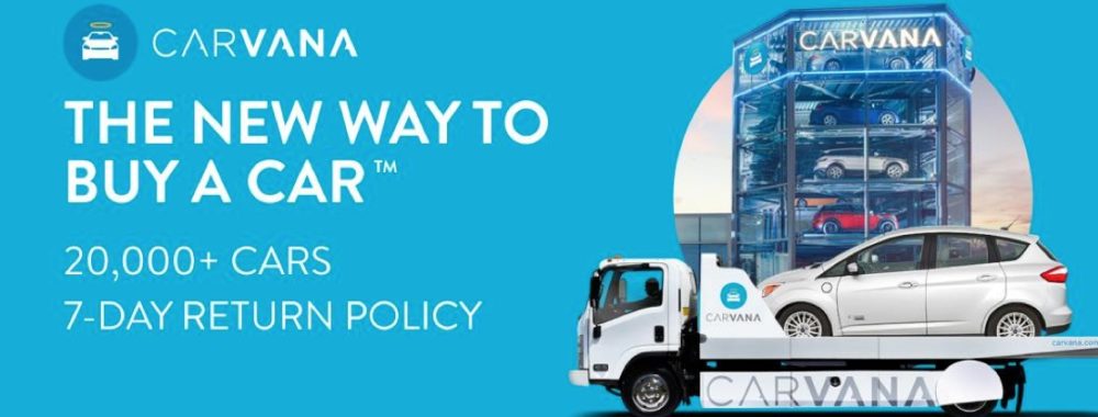 CARVANA : La «TECH» au service des véhicules d’occasion