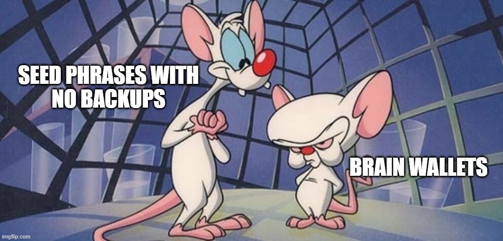 Brain wallets