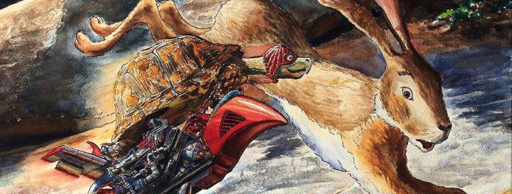 Le lièvre et la tortue