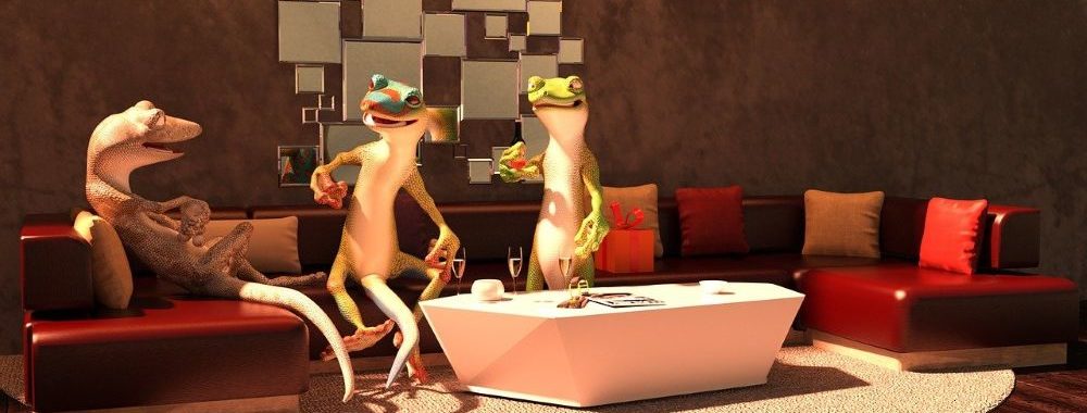 Y’a pas de lézards? Pas sûr..