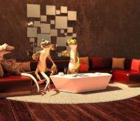 Y’a pas de lézards? Pas sûr..