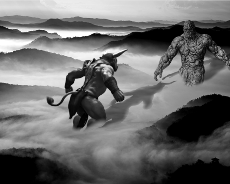 Un combat de titans