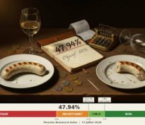 Pensionbratwurst Index: l&rsquo;indice qui manque au débat suisse