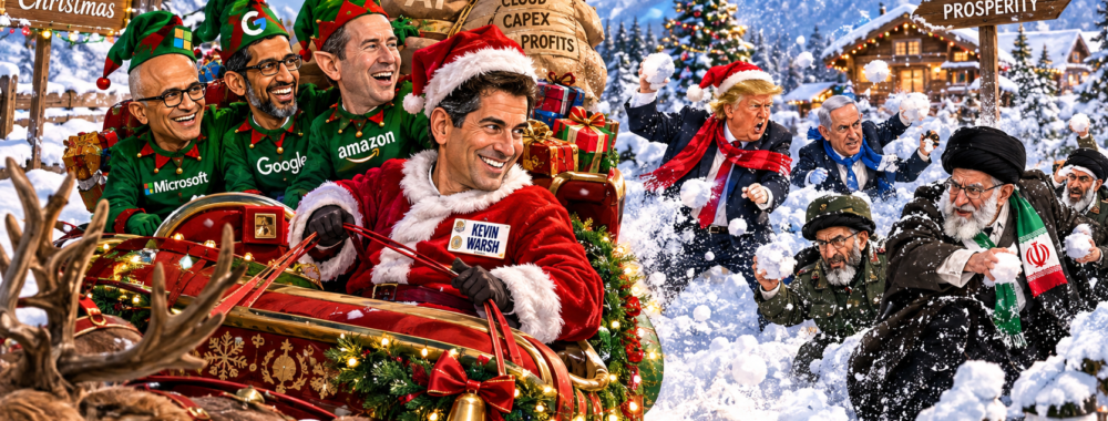 Le Père Noël existe, il s&rsquo;appelle Kevin Warsh