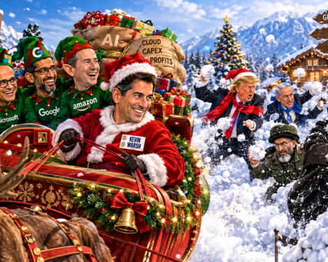 Le Père Noël existe, il s&rsquo;appelle Kevin Warsh