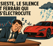 La sieste, le silence et Ferrari qui s’électrocute