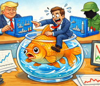 La guerre ? Quelle guerre ? Le Pétrole ? Quel Pétrole ? Et puis, quel poisson rouge ?