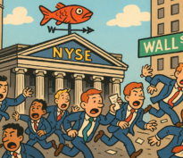 Quand une girouette rencontre un poisson rouge