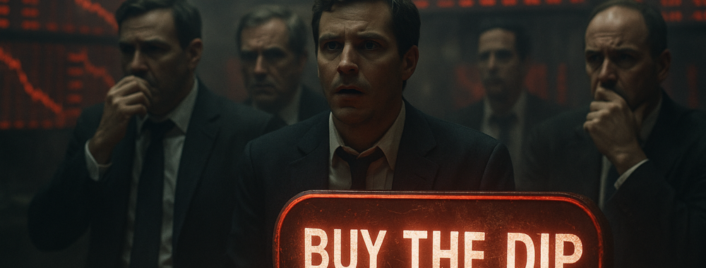 Le « BUY THE DIP » a disparu : quand le marché commence à douter