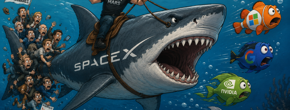 SpaceX rachète tout, même la raison