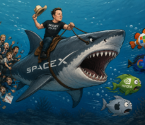 SpaceX rachète tout, même la raison