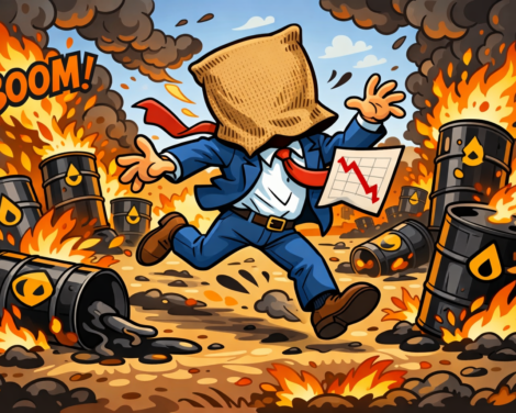 Aucune vision, la tête dans un sac et le pétrole comme seule référence