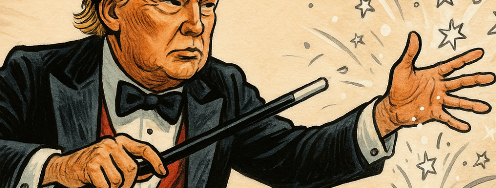 Le tweet qui valait 12% : Trump, magicien ou manipulateur ?