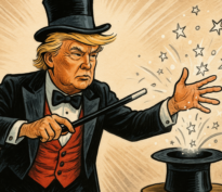 Le tweet qui valait 12% : Trump, magicien ou manipulateur ?