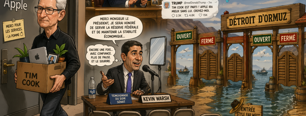 Tim Cook, Kevin Warsh et le détroit d&rsquo;Ormuz