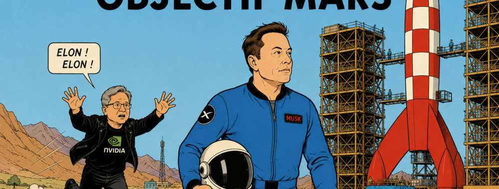 L&rsquo;Objectif Mars qui éteint Nvidia