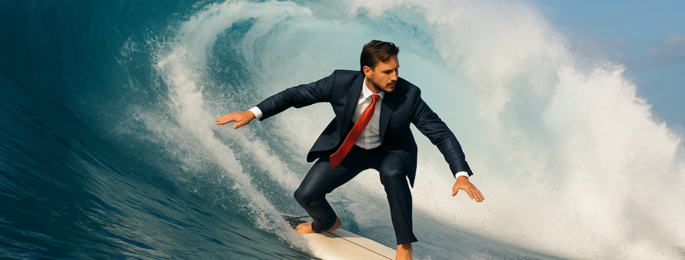 Surfer sur la vague de la hausse