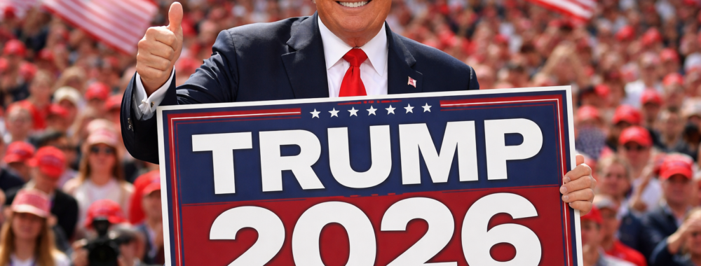 On avait commencé 2025 avec du Trump dans tous les sens, 2026 c’est pareil