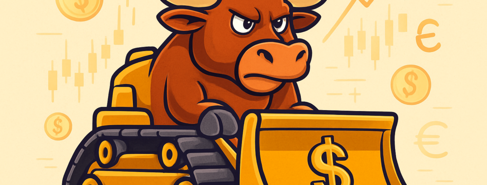 Ça n’est plus un BULL MARKET, c’est un BULLdozer