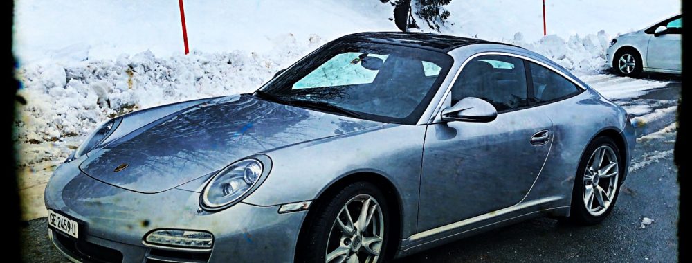 Une jument avec des pneus d’hiver (Porsche 997 – 2011)