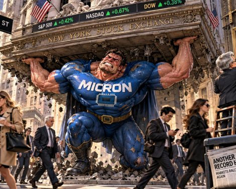 L&rsquo;inflation repeinte à neuf et Micron sur le toit du monde