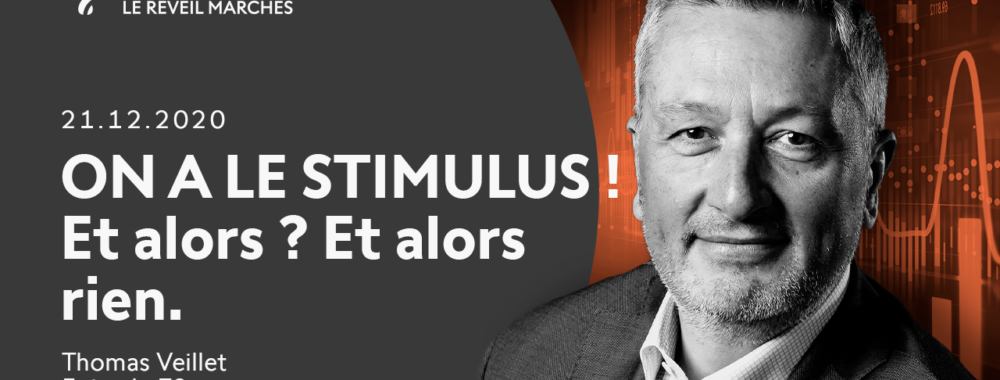 ON A LE STIMULUS ! Et alors ? Et alors rien