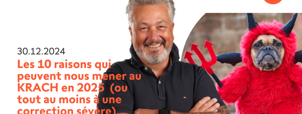 Les 10 raisons qui peuvent nous mener au KRACH en 2025…